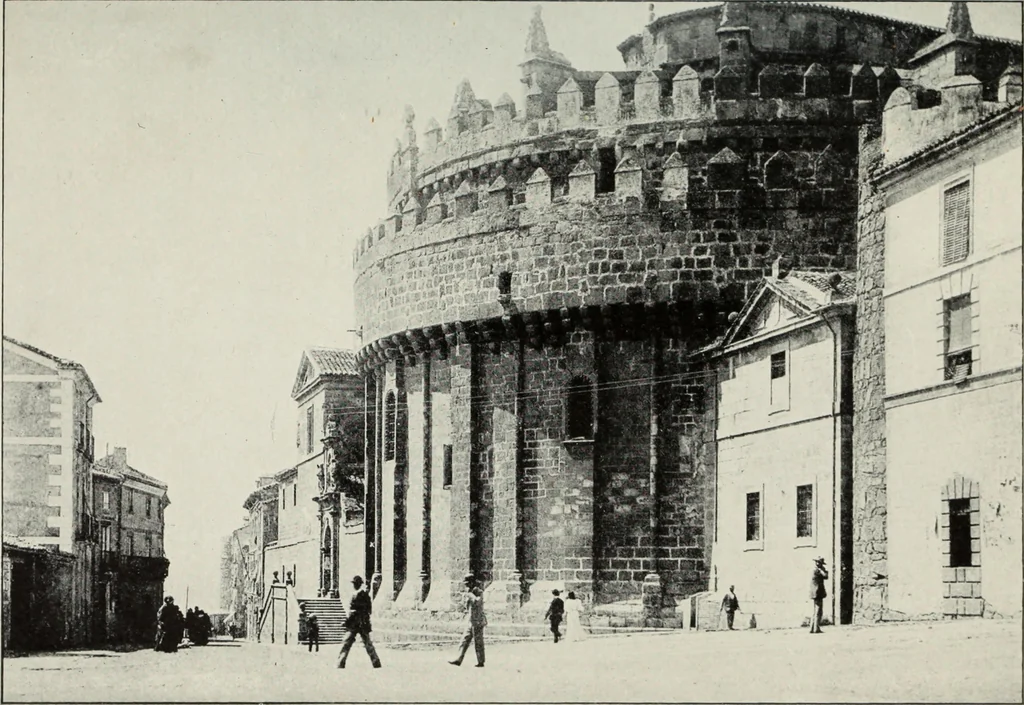 An illustration from In Spain, 1908, leaf 90