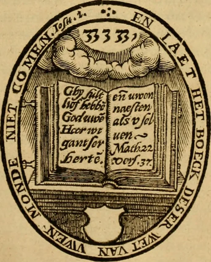 An illustration from Institutie ofte onderwiisinghe in de Christelicke religie .., 1645, leaf 652