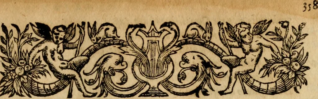 An illustration from Institutio Christianae religionis, 1612, leaf 748