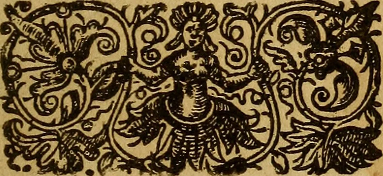 An illustration from Institutiones juris Anglicani : ad methodum et seriem institutionum imperialium compositae & digestae. Opus non solum juris Anglicani Romanique in hoc regno studiosis, sed omnibus qui politeian & consuetudines inclyti nostri imperii penitius scire cupiunt, utile & accommodatum, 1676, leaf 6