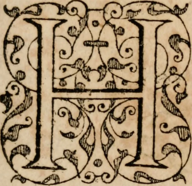 An illustration from Institutiones linguae Hebraicae : postremo recognitae, ac locupletatae, 1618, leaf 10