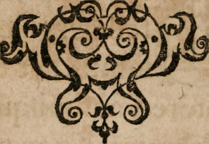 An illustration from Institutiones linguae Hebraicae : postremo recognitae, ac locupletatae, 1618, leaf 11