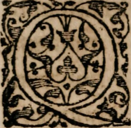 An illustration from Institutiones linguae Hebraicae : postremo recognitae, ac locupletatae, 1618, leaf 215