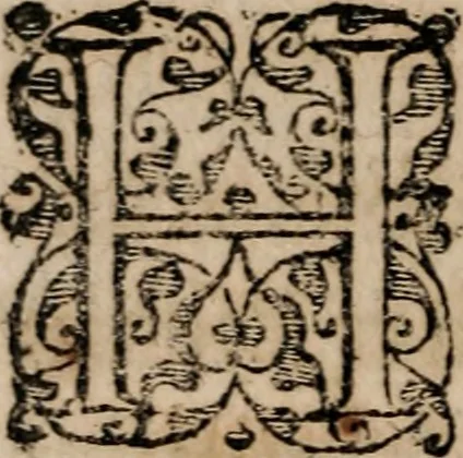 An illustration from Institutiones linguae Hebraicae : postremo recognitae, ac locupletatae, 1618, leaf 263