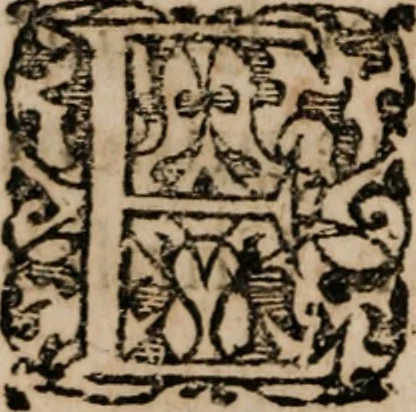 An illustration from Institutiones linguae Hebraicae : postremo recognitae, ac locupletatae, 1618, leaf 63
