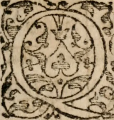 An illustration from Institutiones linguae Hebraicae : postremo recognitae, ac locupletatae, 1618, leaf 84