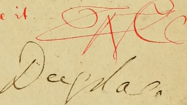 An illustration from The institution of christian religion, 1561, leaf 8