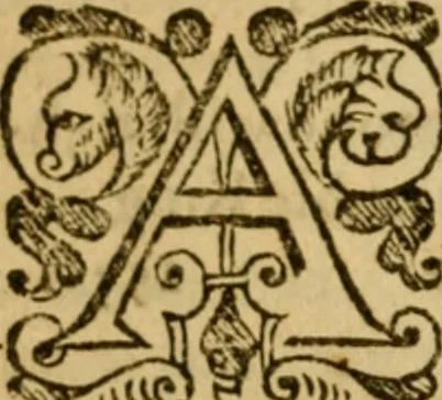 An illustration from The institution of christian religion, 1578, leaf 27