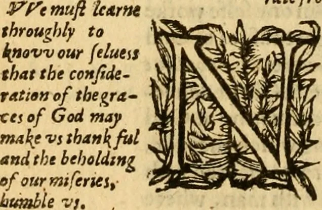 An illustration from The Institution of Christian religion, 1587, leaf 167