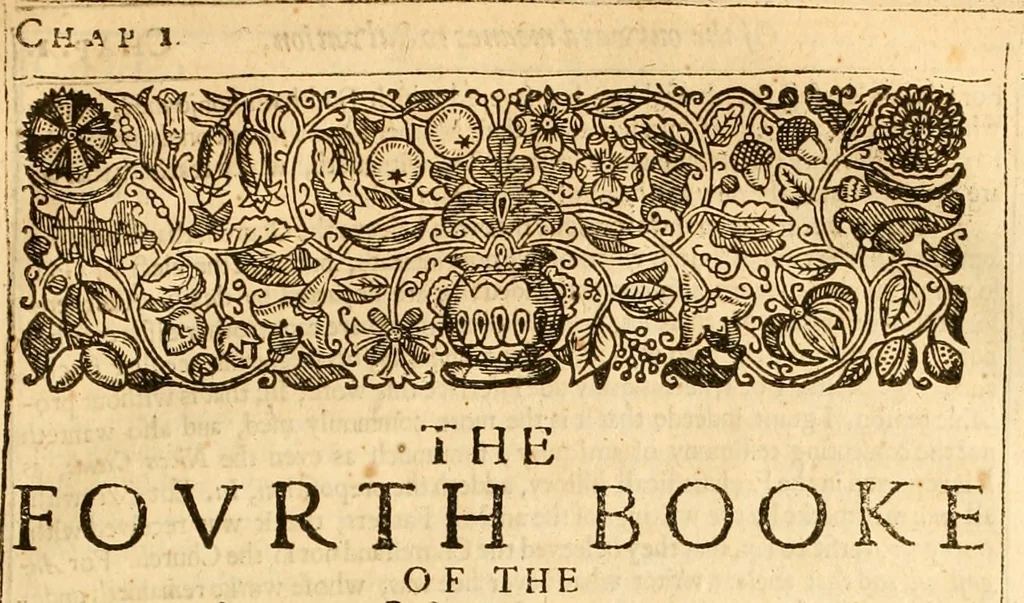 An illustration from The institution of christian religion, 1634, leaf 518