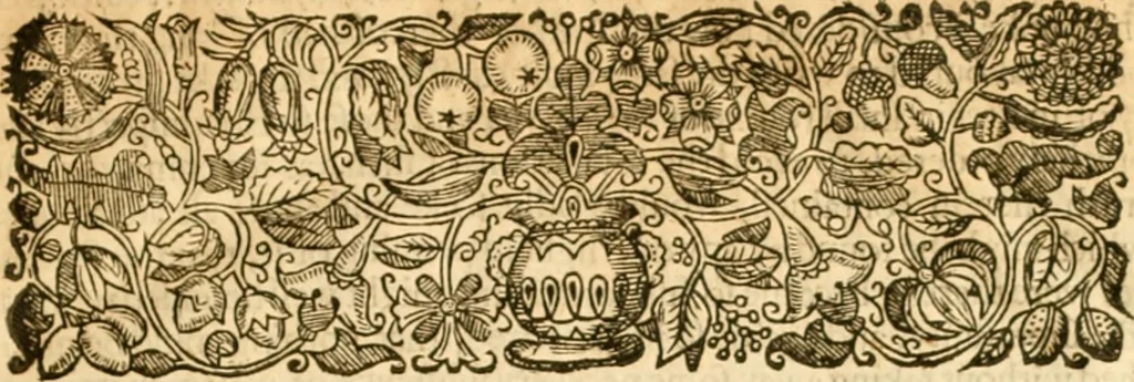 An illustration from The institution of christian religion, 1634, leaf 6