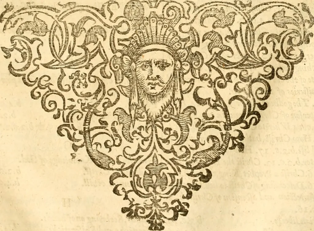 An illustration from The institution of christian religion, 1634, leaf 772