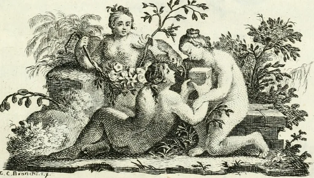 An illustration from Instituzione pratica dell' architettura civile per la decorazione de' pubblici, e privati edifici : preceduta da un articolo di geometria in pratica ad uso delli disegnatori ed artifici, 1766, leaf 6