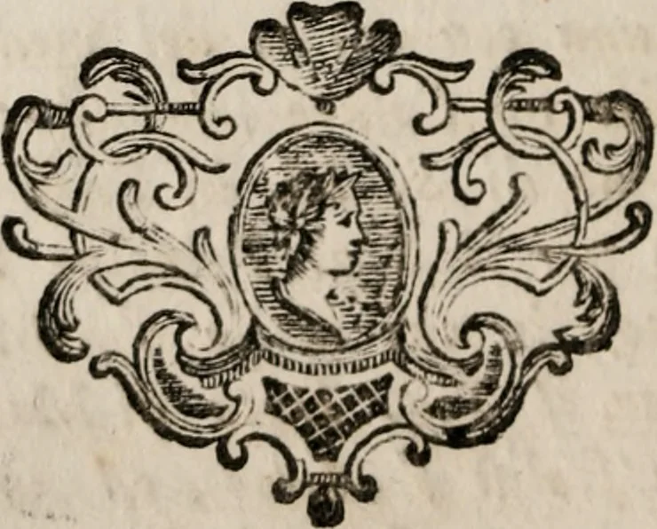 An illustration from Instituzioni glittografiche o sia della maniera di conoscere la qualità, e natura delle gemme incise, e di giudicare del contenuto, e del pregio delle medesime compilate, e date in luce da Gioseff-Antonio Aldini .., 1785, leaf 157