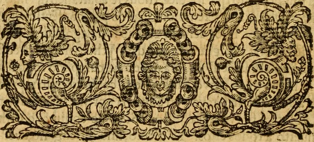 An illustration from Institvción de la religión cristiana, 1597, leaf 169