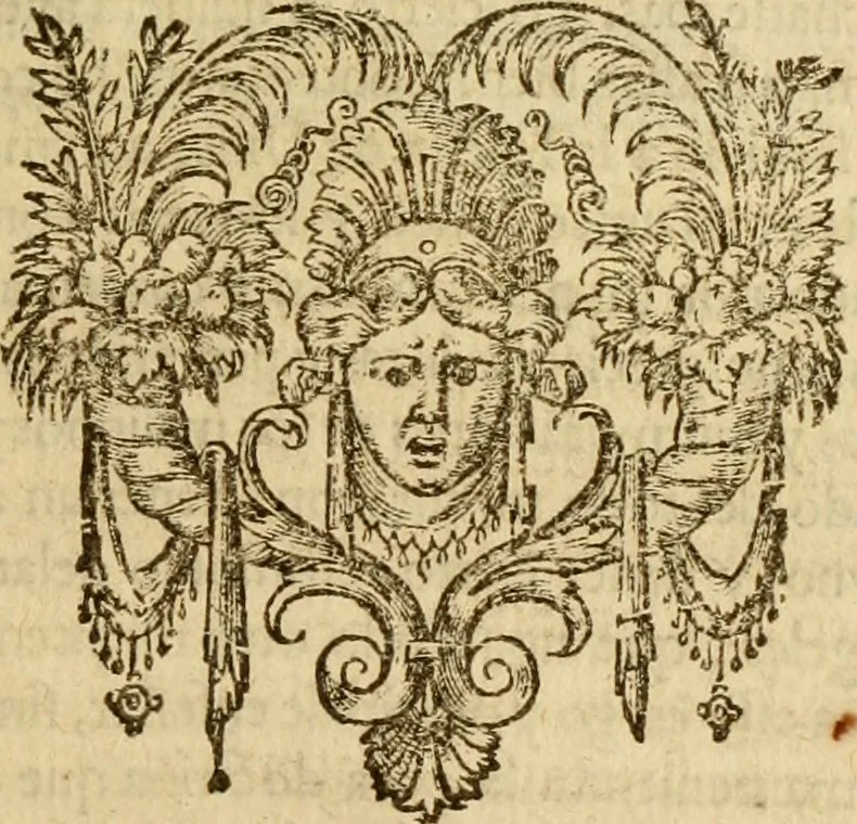 An illustration from Institvción de la religión cristiana, 1597, leaf 22