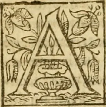 An illustration from Institvción de la religión cristiana, 1597, leaf 25