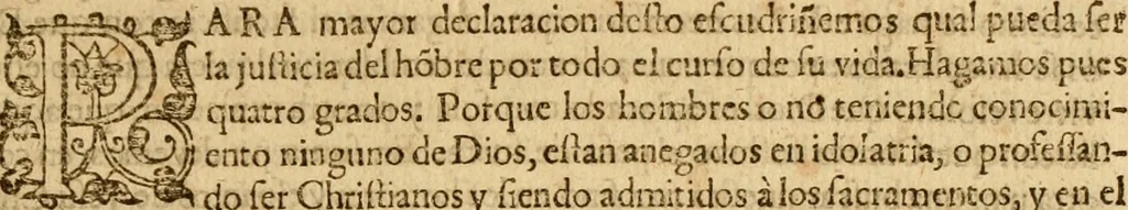 An illustration from Institvción de la religión cristiana, 1597, leaf 540