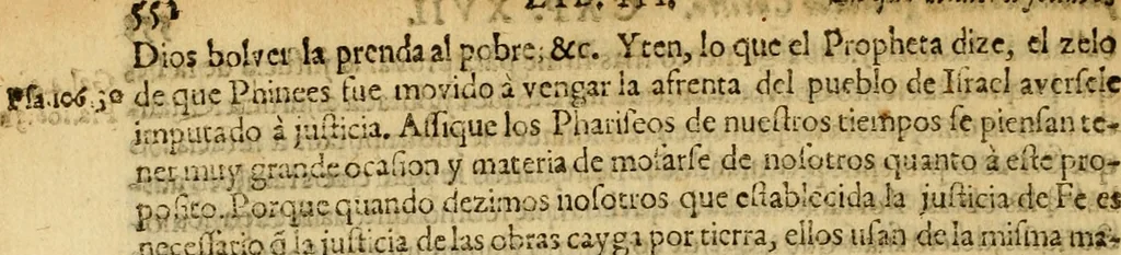 An illustration from Institvción de la religión cristiana, 1597, leaf 571