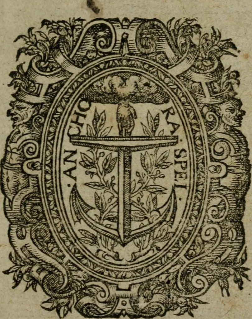 An illustration from The institvtion of Christian religion, 1578, leaf 4