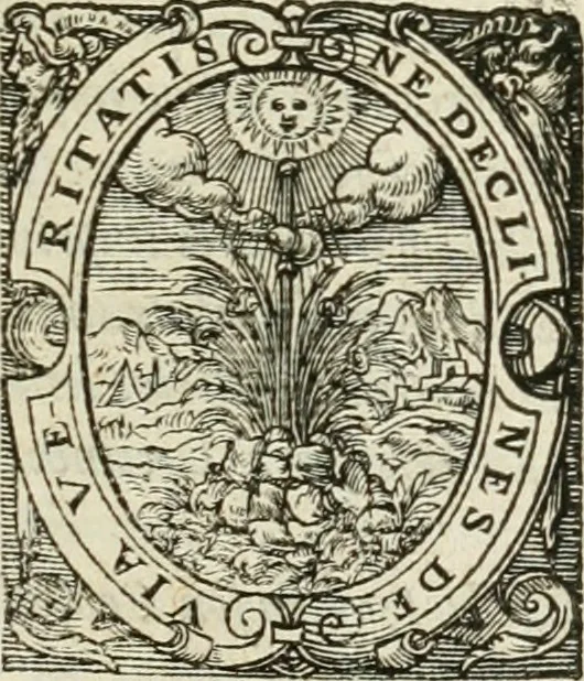 An illustration from Instruction et doctrine a se bien confesser, & prier Dieu pour ses pechez : extraict des sainctes escritures ..., 1565, leaf 6