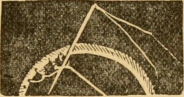 An illustration from Instructions for lace making .., 1878, leaf 24