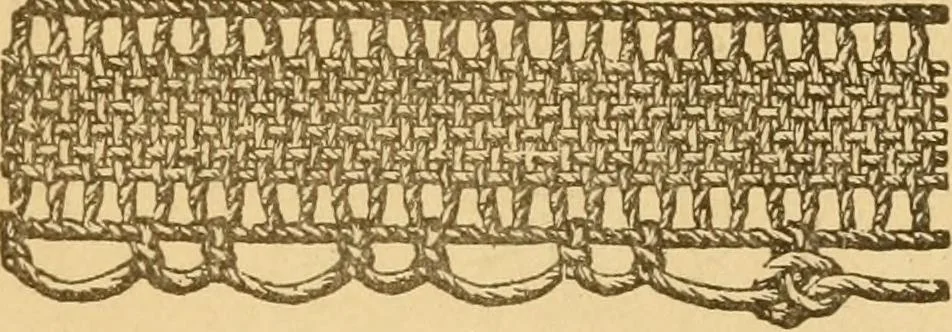 An illustration from Instructions for lace making .., 1878, leaf 42