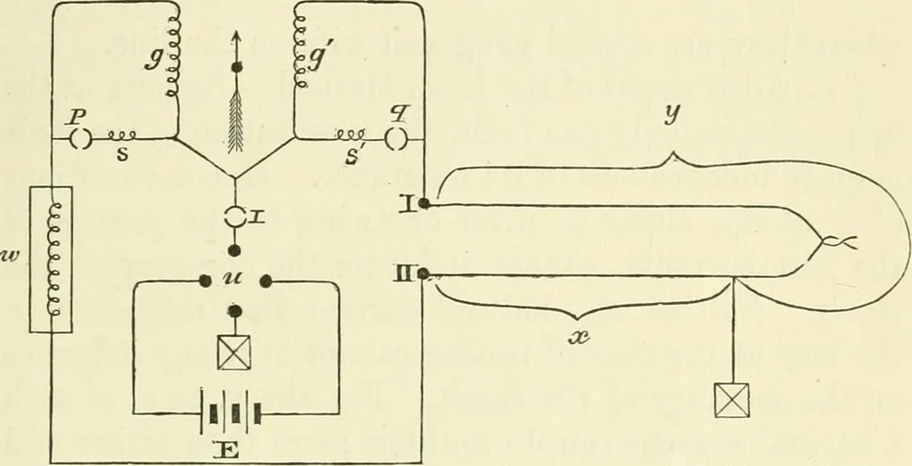 An illustration from Instructions for testing telegraph lines and the technical arrangements of offices, 1878, leaf 204