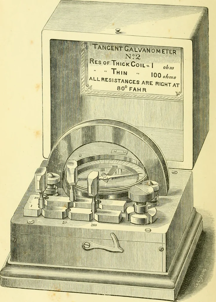 An illustration from Instructions for testing telegraph lines and the technical arrangements of offices, 1878, leaf 7