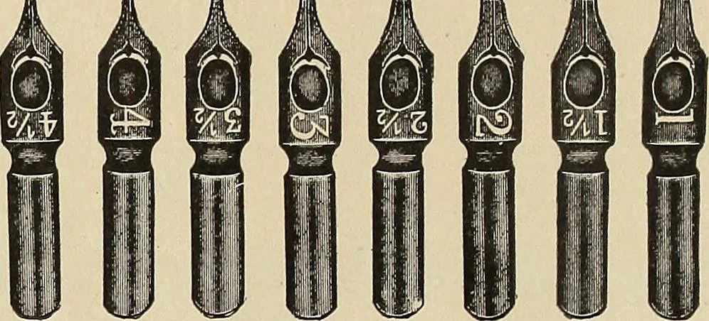 An illustration from Instructions on modern show writing; practical instructions on show card writing with the brush and pen--covering all the modern methods in the elementary rudiments of this art, 1913, leaf 22