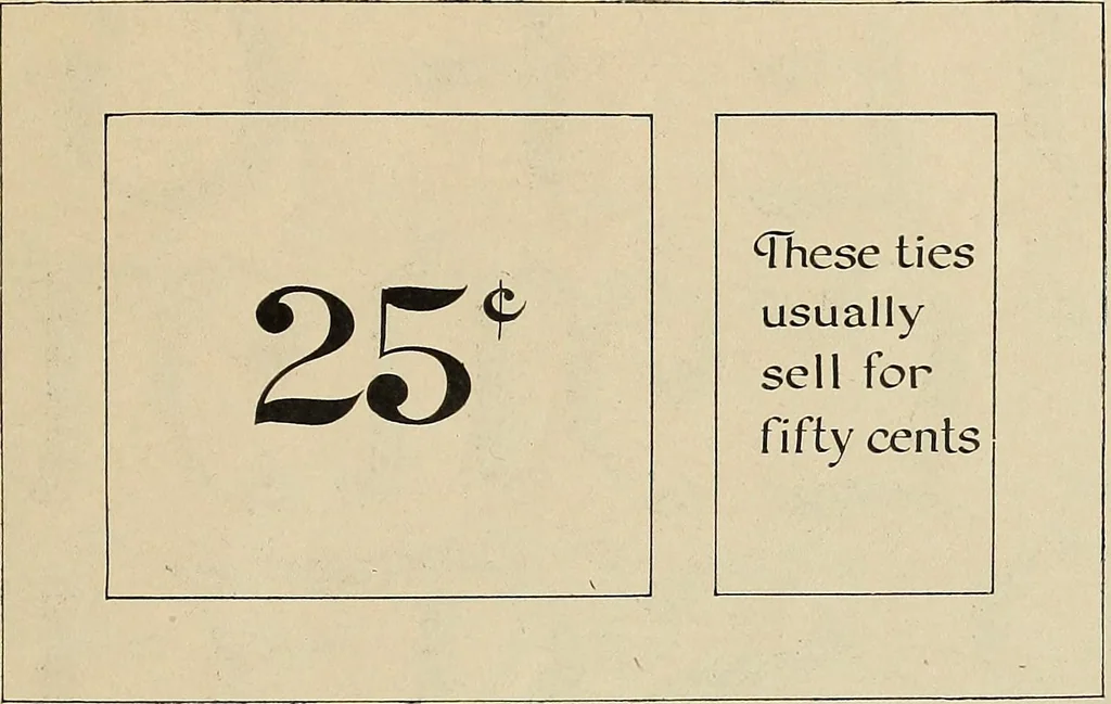 An illustration from Instructions on modern show writing; practical instructions on show card writing with the brush and pen--covering all the modern methods in the elementary rudiments of this art, 1913, leaf 36