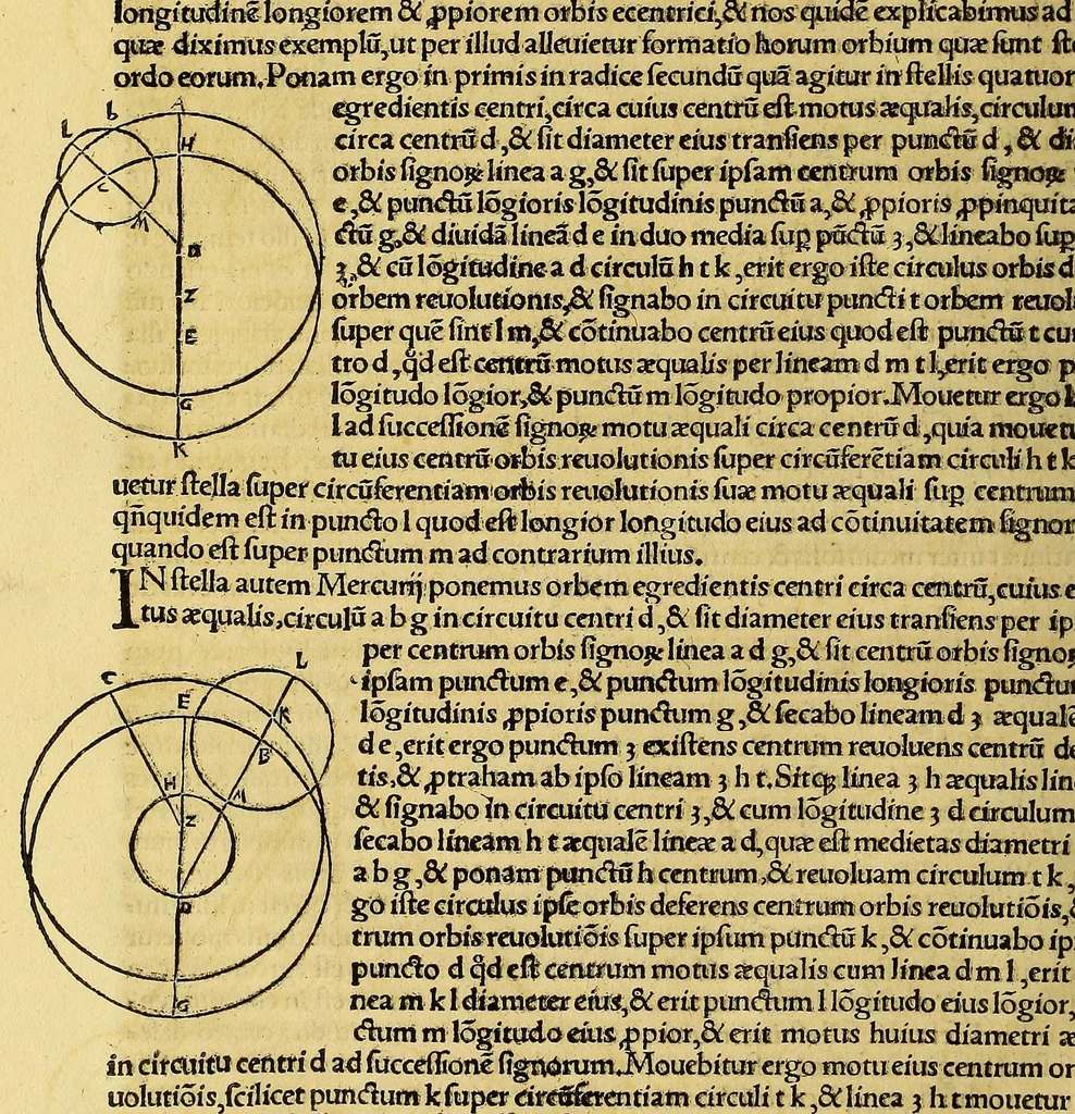 An illustration from Instrumentum primi mobilis,, 1534, leaf 196