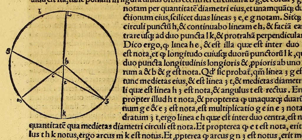 An illustration from Instrumentum primi mobilis,, 1534, leaf 208