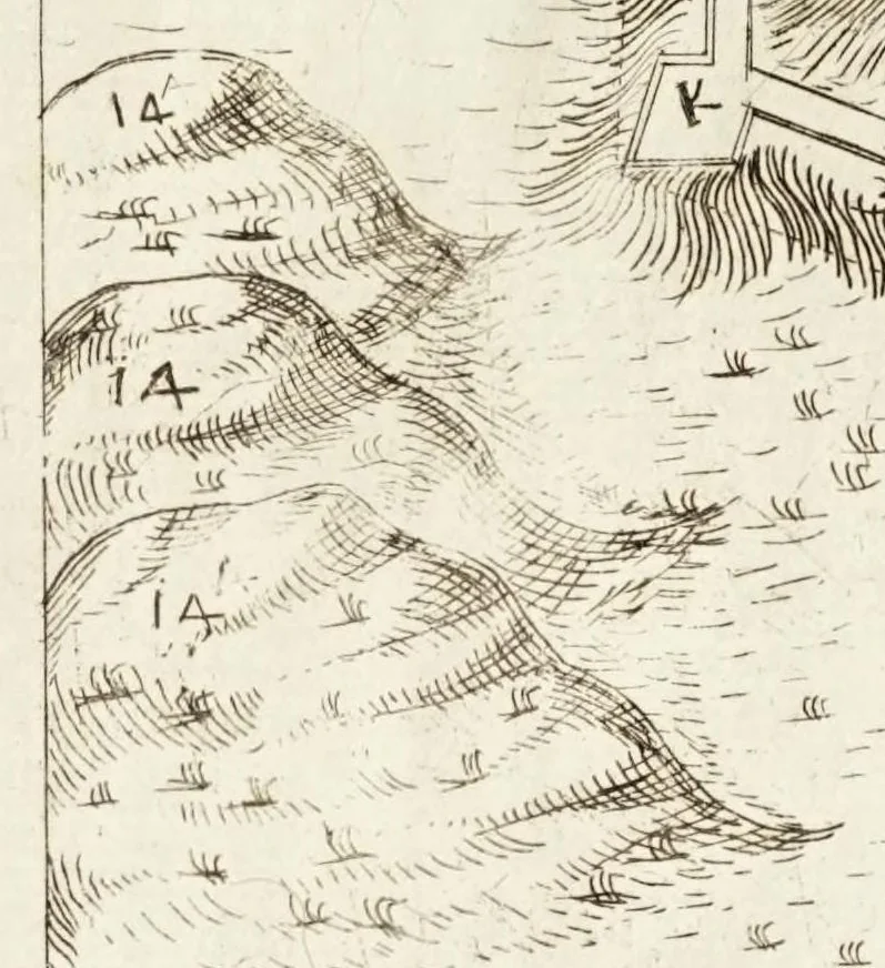 An illustration from Instruttioni militari appropriate all' uso moderno di guerreggiare. Opera nuova, utile e necessaria à professori dell' onorata disciplina della militia. Divisa in tre libri, 1692, leaf 345