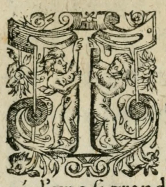 An illustration from Instrvction a la France sur la verité de l'histoire des Frères de la Roze-Croix, 1623, leaf 14