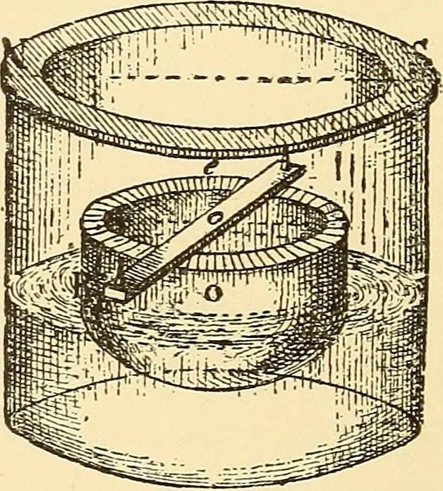 An illustration from The intellectual rise in electricity; a history, 1895, leaf 187