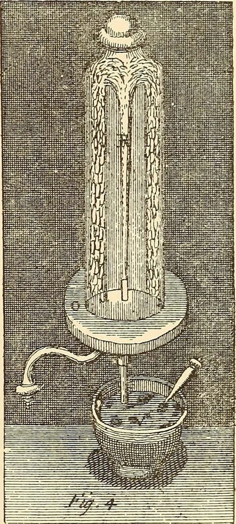 An illustration from The intellectual rise in electricity; a history, 1895, leaf 468