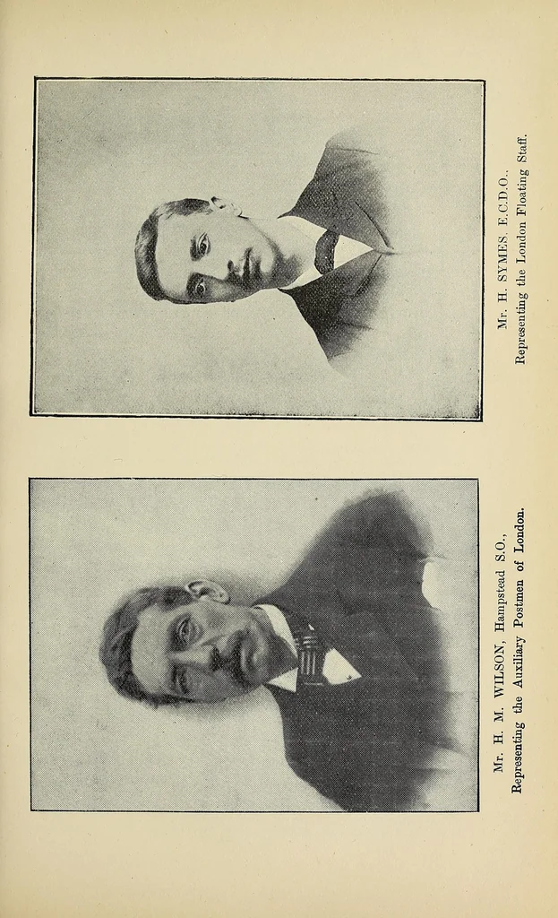 An illustration from The inter-departmental committee on post office establishments: being a verbatim report of the evidence given before Lord Tweedmouth and committee, 1896, leaf 145