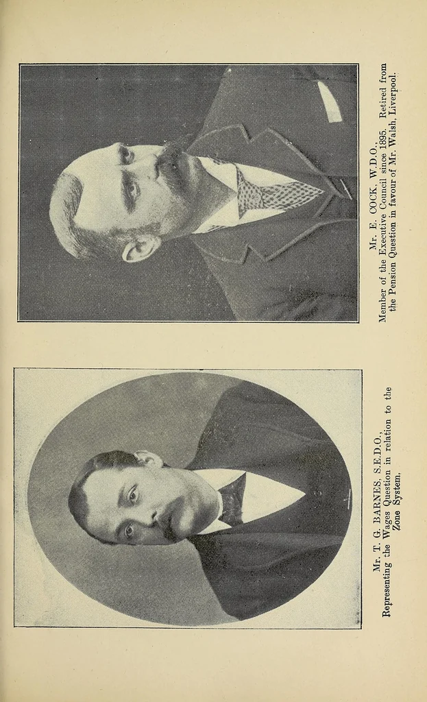 An illustration from The inter-departmental committee on post office establishments: being a verbatim report of the evidence given before Lord Tweedmouth and committee, 1896, leaf 77