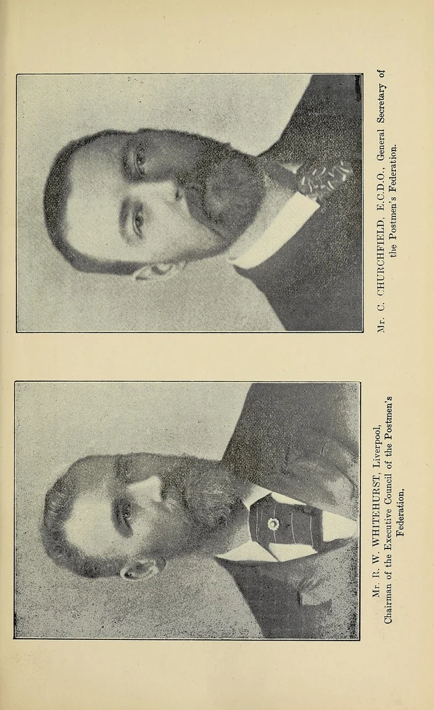 An illustration from The inter-departmental committee on post office establishments: being a verbatim report of the evidence given before Lord Tweedmouth and committee, 1896, leaf 9