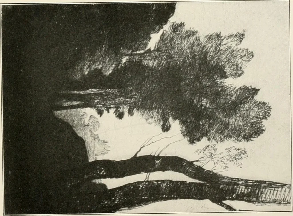 An illustration from The interdependence of the arts of design; a series of six lectures delivered at the Art Institute of Chicago, being the Scammon lectures for 1904, 1905, leaf 104