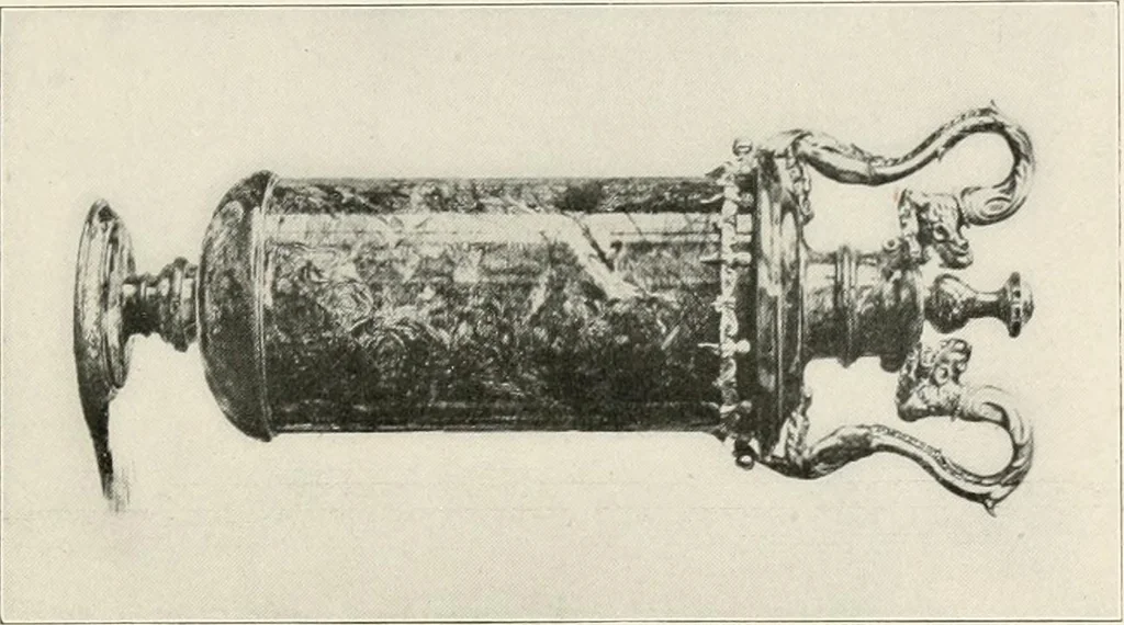 An illustration from The interdependence of the arts of design; a series of six lectures delivered at the Art Institute of Chicago, being the Scammon lectures for 1904, 1905, leaf 114