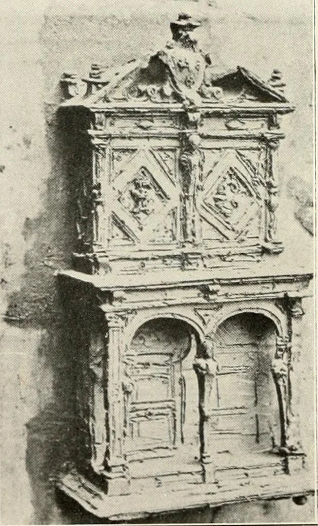An illustration from The interdependence of the arts of design; a series of six lectures delivered at the Art Institute of Chicago, being the Scammon lectures for 1904, 1905, leaf 115