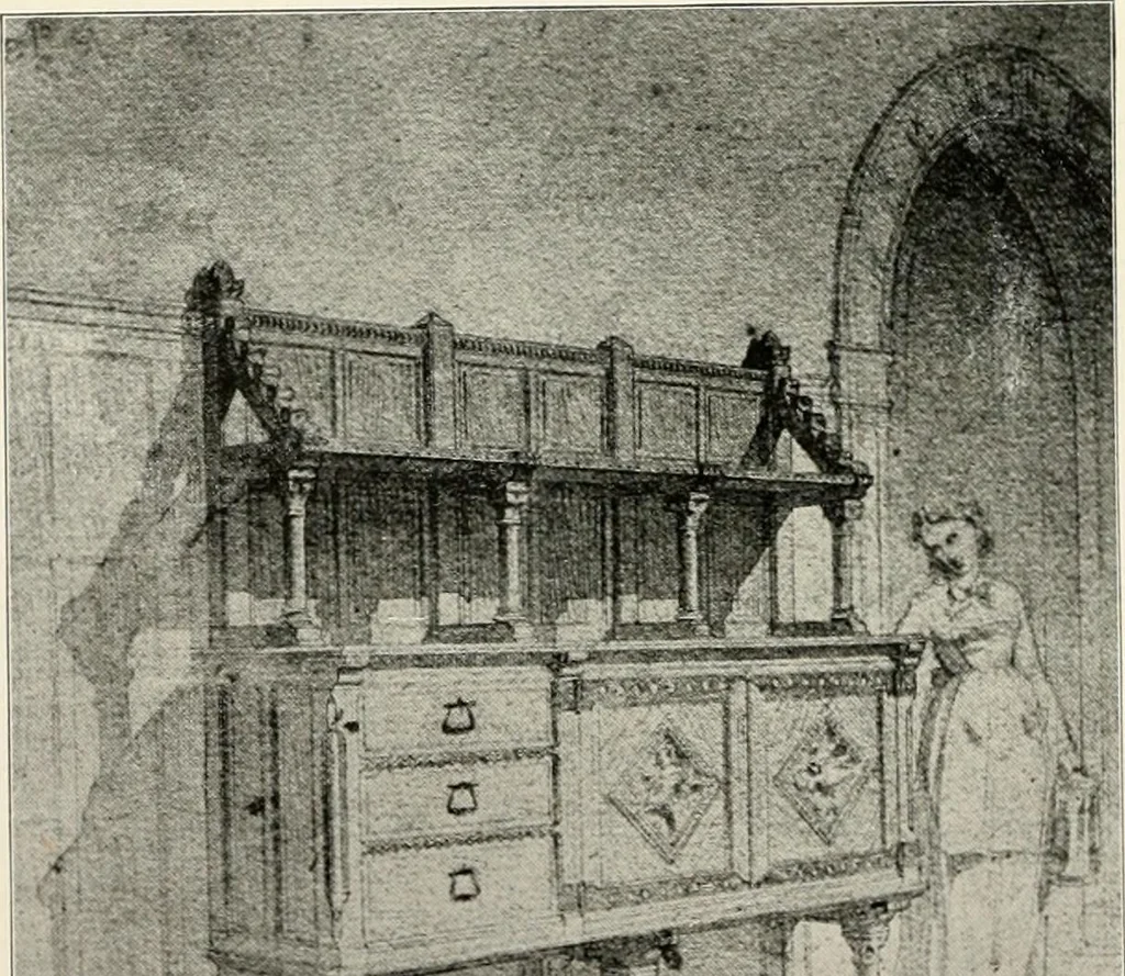 An illustration from The interdependence of the arts of design; a series of six lectures delivered at the Art Institute of Chicago, being the Scammon lectures for 1904, 1905, leaf 125