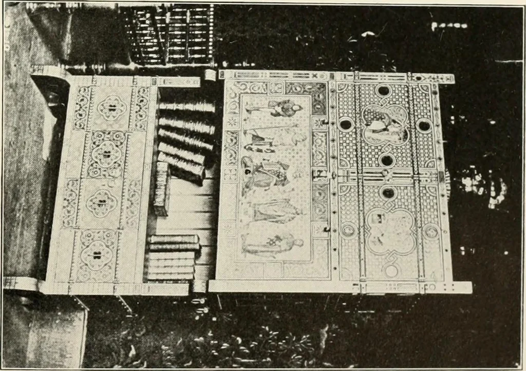 An illustration from The interdependence of the arts of design; a series of six lectures delivered at the Art Institute of Chicago, being the Scammon lectures for 1904, 1905, leaf 176