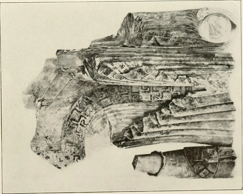 An illustration from The interdependence of the arts of design; a series of six lectures delivered at the Art Institute of Chicago, being the Scammon lectures for 1904, 1905, leaf 188