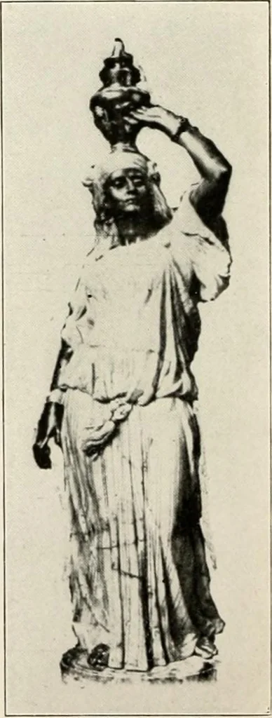 An illustration from The interdependence of the arts of design; a series of six lectures delivered at the Art Institute of Chicago, being the Scammon lectures for 1904, 1905, leaf 189