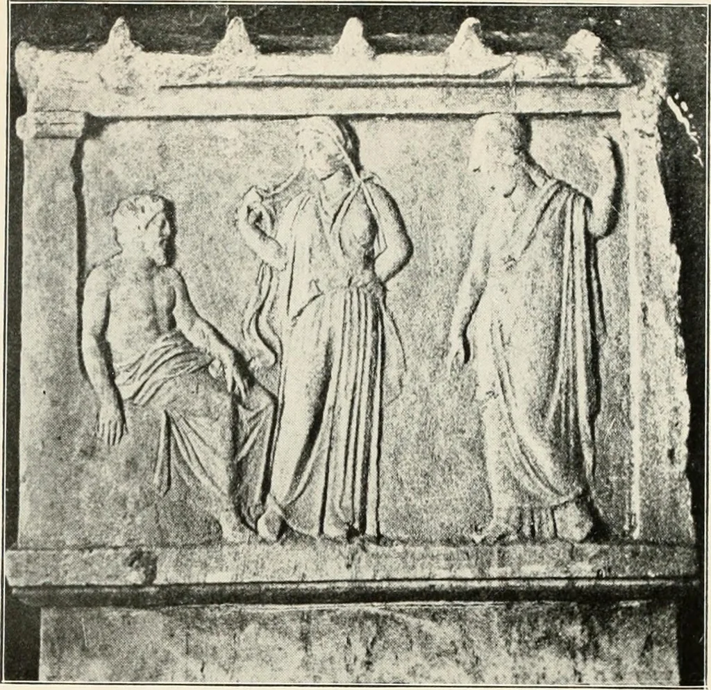 An illustration from The interdependence of the arts of design; a series of six lectures delivered at the Art Institute of Chicago, being the Scammon lectures for 1904, 1905, leaf 203