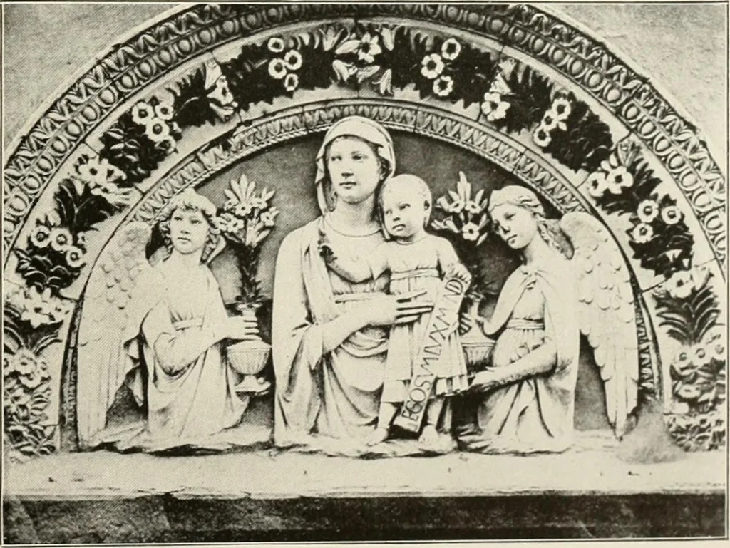 An illustration from The interdependence of the arts of design; a series of six lectures delivered at the Art Institute of Chicago, being the Scammon lectures for 1904, 1905, leaf 222