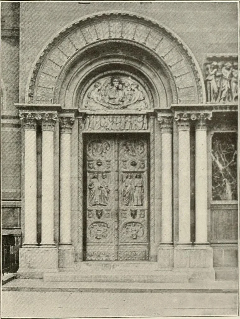 An illustration from The interdependence of the arts of design; a series of six lectures delivered at the Art Institute of Chicago, being the Scammon lectures for 1904, 1905, leaf 234